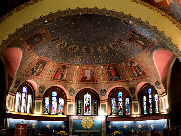 The Sanctuary at St. Anne's Anglican Church, Toronto.